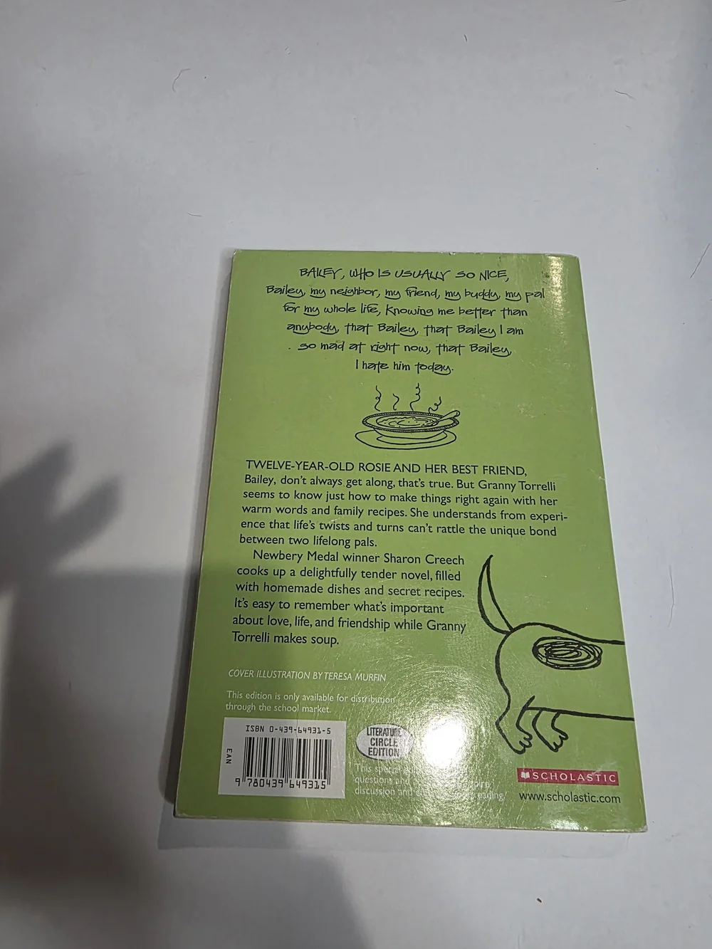 Scholastic Granny Torrelli Makes Soup — Lime Green Cover